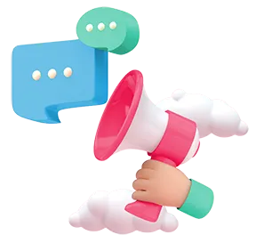 Illustration d'un megaphone